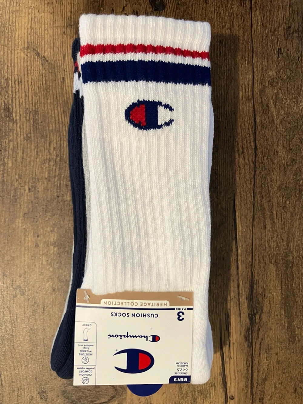 Champion crew socks  3x USA 250
